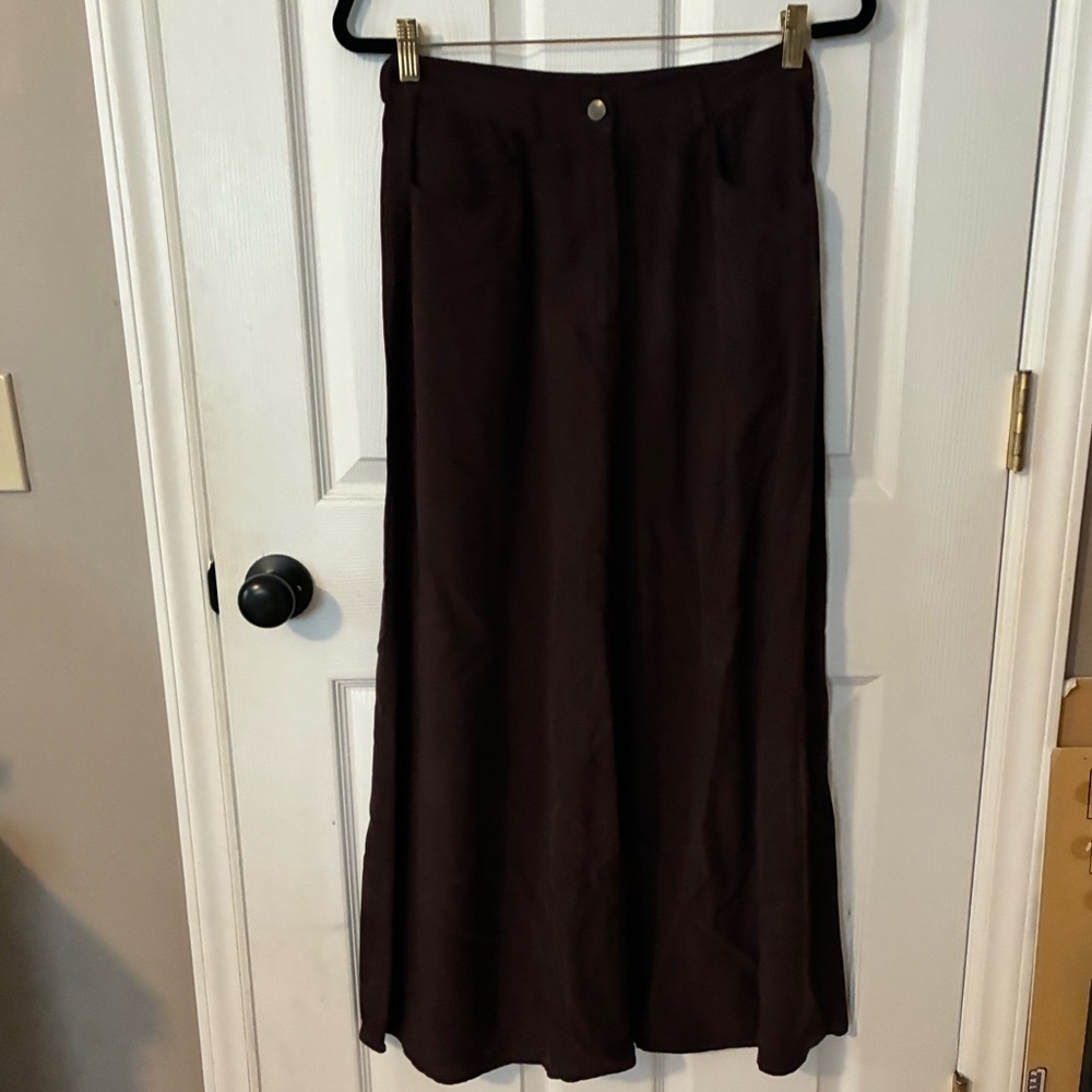 Vintage DKNY 100% Silk Skirt Sz 6